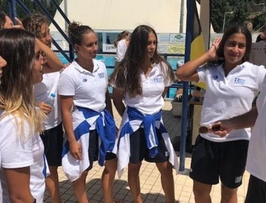 Εθνική πόλο νέων γυναικών: Mε 28-4 «βύθισαν» την ομάδα της Τουρκίας!